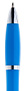 Błękitny, plastikowy długopis reklamowy AP1001b-12