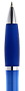 Niebieski, plastikowy długopis reklamowy AP1001c-04