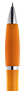 Pomarańczowy, plastikowy długopis reklamowy AP1001c-10