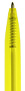 Żółty, plastikowy długopis reklamowy AP2090-08