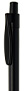 Czarny, plastikowy długopis reklamowy AP2090c-03
