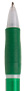 Zielony, plastikowy długopis reklamowy AP2805-09