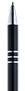 Czarny, plastikowy długopis reklamowy AP9028-03