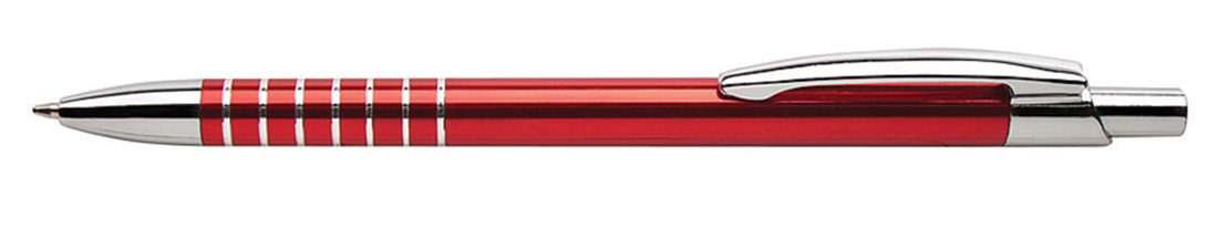 Metalowy długopis reklamowy AP9010-05 - czerwony