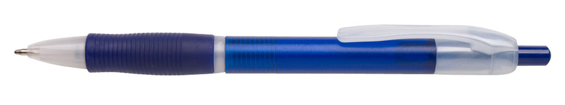 Plastikowy długopis reklamowy AP2805-04 - niebieski