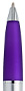 Srebrno-fioletowy, plastikowy długopis reklamowy AP2188-21