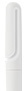 Biały, plastikowy długopis reklamowy AP4515w-06