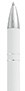 Biały, metalowy długopis reklamowy AP9029-C20