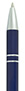 Granatowy, metalowy długopis reklamowy AP9029-C24