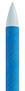 Błękitny, papierowy długopis reklamowy AP5060-12