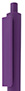 Fioletowy, plastikowy długopis reklamowy El Primero Solid-21