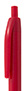 Czerwony, plastikowy długopis reklamowy AP2050-05