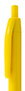 Żółty, plastikowy długopis reklamowy AP2050-08