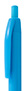 Błękitny, plastikowy długopis reklamowy AP2050-12