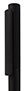 Czarny, plastikowy długopis reklamowy Kalido Solid-03