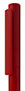 Czerwony, plastikowy długopis reklamowy Kalido Solid-05