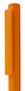Pomarańczowy, plastikowy długopis reklamowy Kalido Solid-10